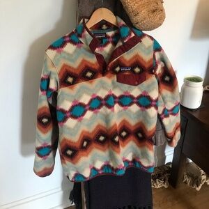 Patagonia Synchilla Tribal Print Fleece